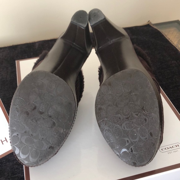 Coach Aubrey SDE/SHRD Wool Clog - Picture 4 of 6